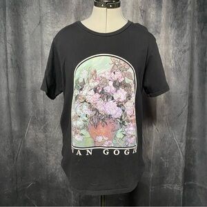Black Van Gogh Graphic T-Shirt